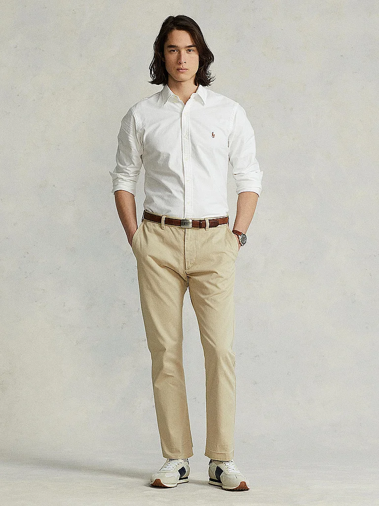 POLO RALPH LAUREN Chemise Slim Fit blanc